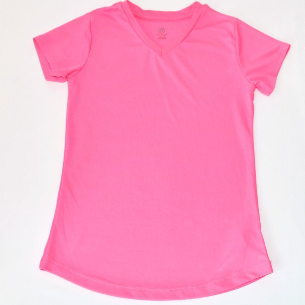 C9 by Champion V-Neck Performance Wear T-Shirt - Large (10-12)